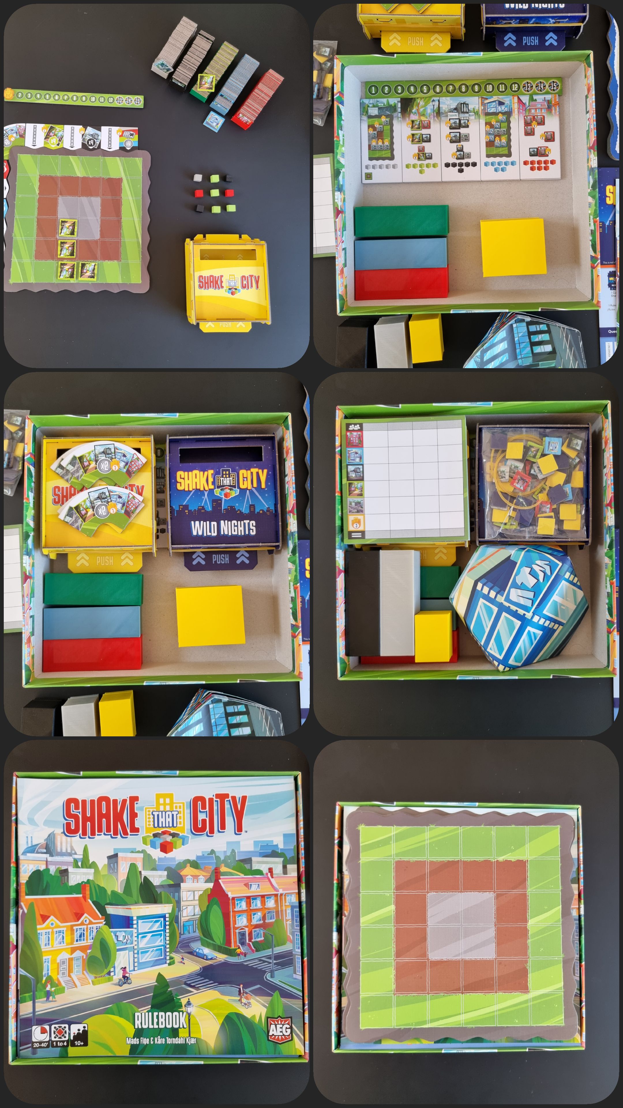 Miniatura 10 do modelo 3D Shake That City Insert Storage Solution Trays