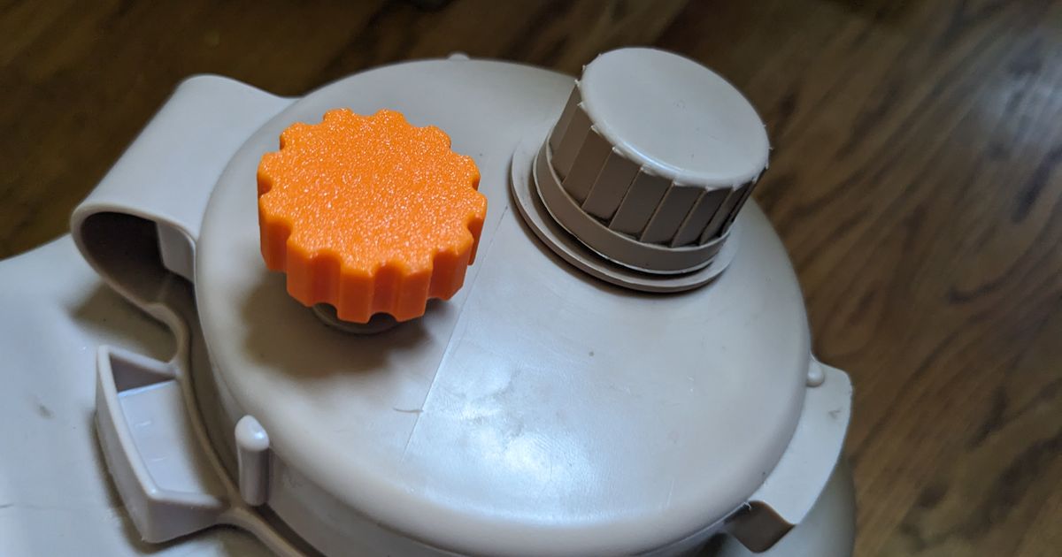 Scepter Water Container Breather Valve Knob by Fantastic Plastic Person