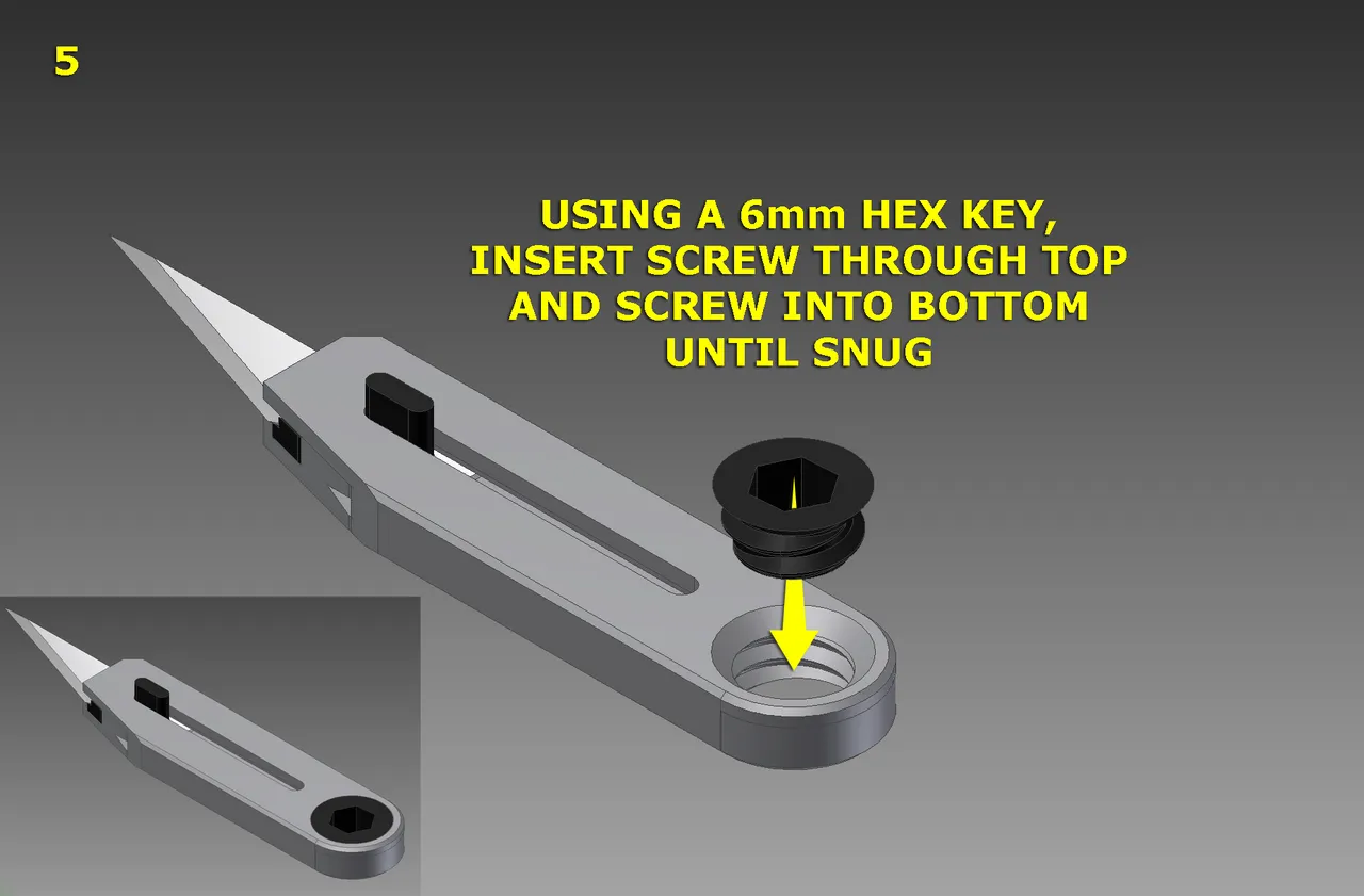 POCKET XACTO KNIFE por biketiger, Descargar modelo STL gratuito