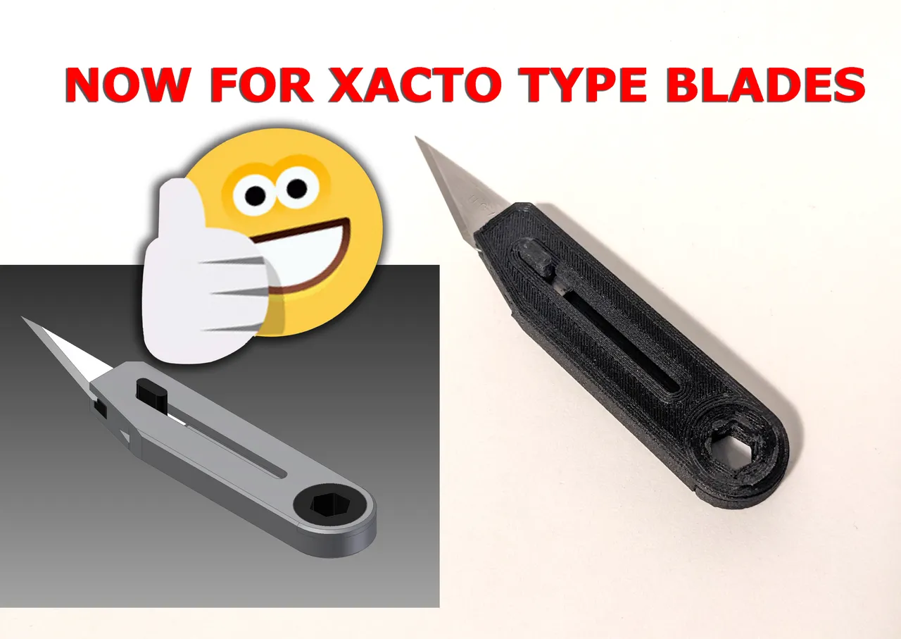 POCKET XACTO KNIFE por biketiger, Descargar modelo STL gratuito