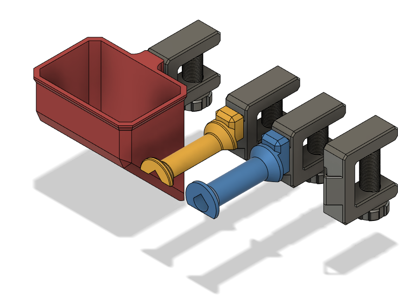 Miniatura 11 do modelo 3D Desk Clamp (Modular)