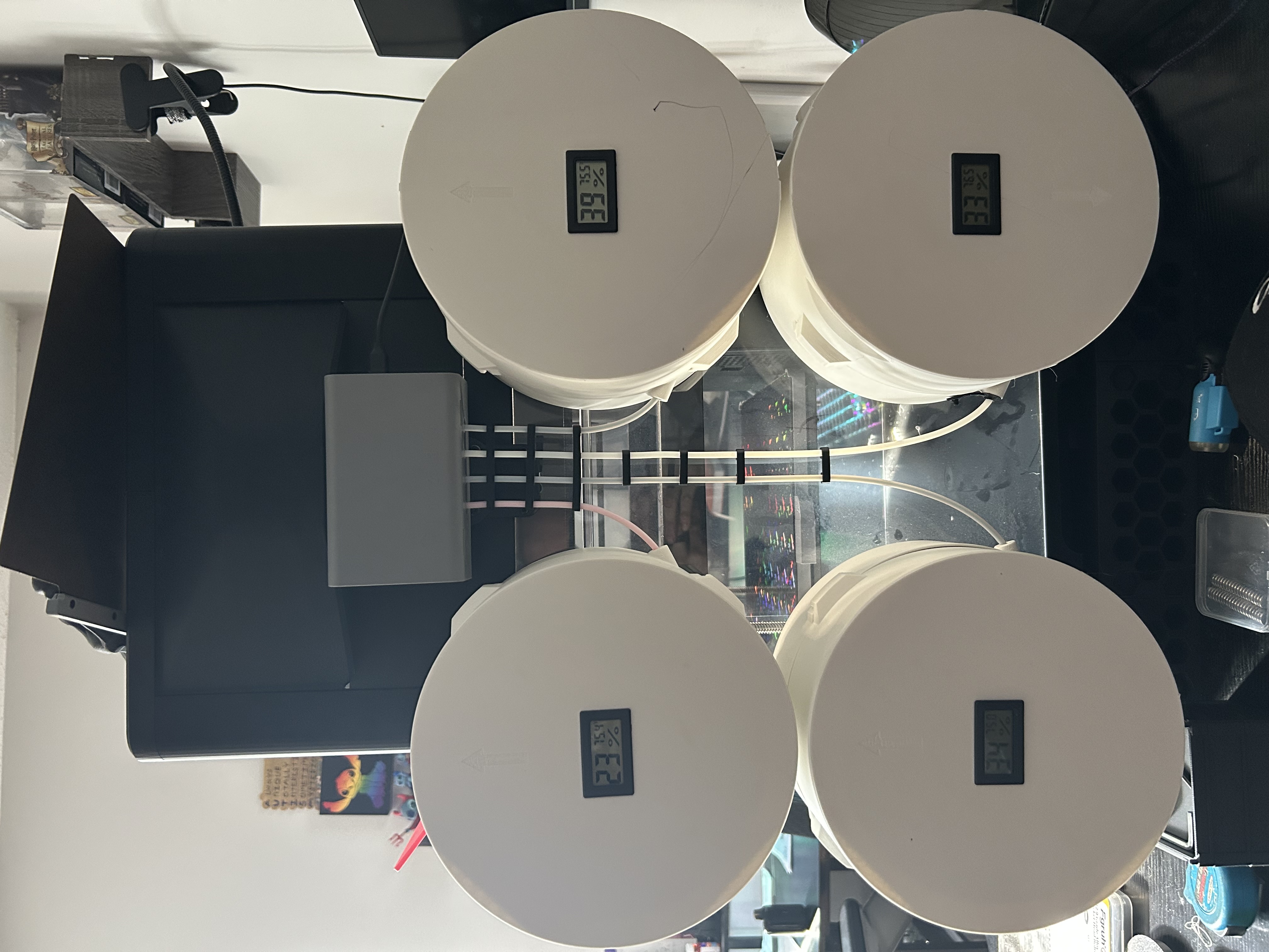 PTFE Cowl For AD5X Dry Box Setup 3D model