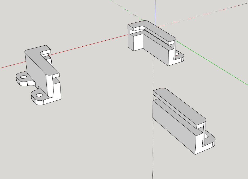 Skadis corner brackets