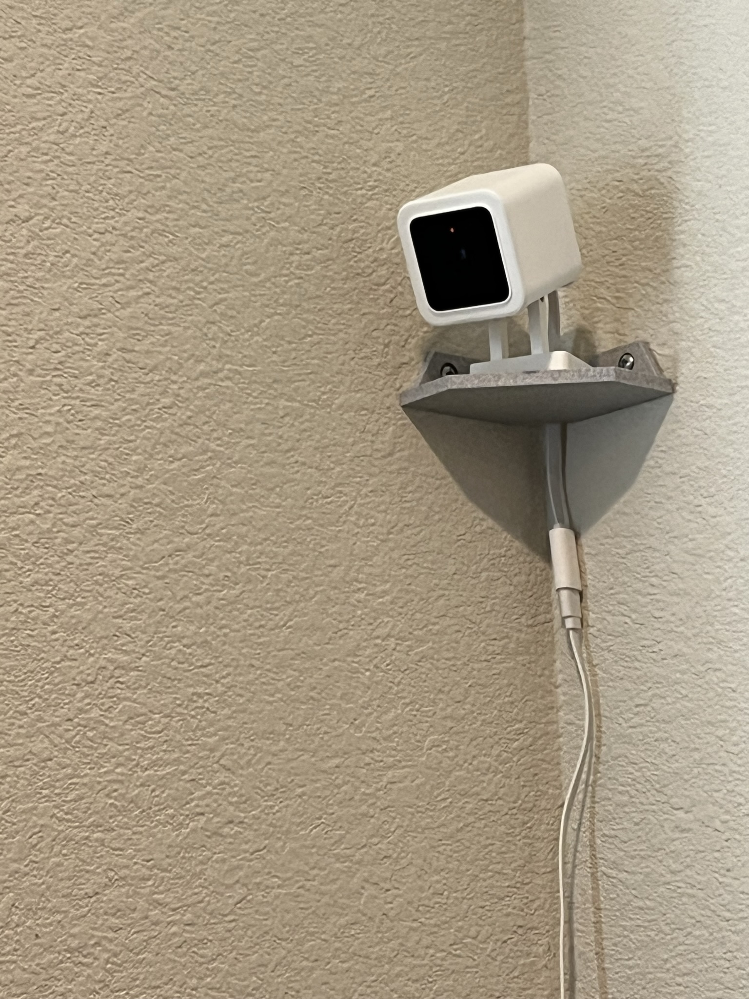 Wyze camera corner shelf remix by ss7156 | Download free STL model ...
