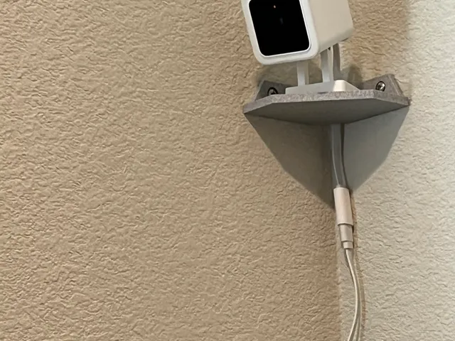 Wyze camera corner shelf remix