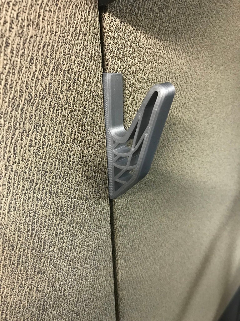 Cubicle Hook by MatthewGTaylor Download free STL model