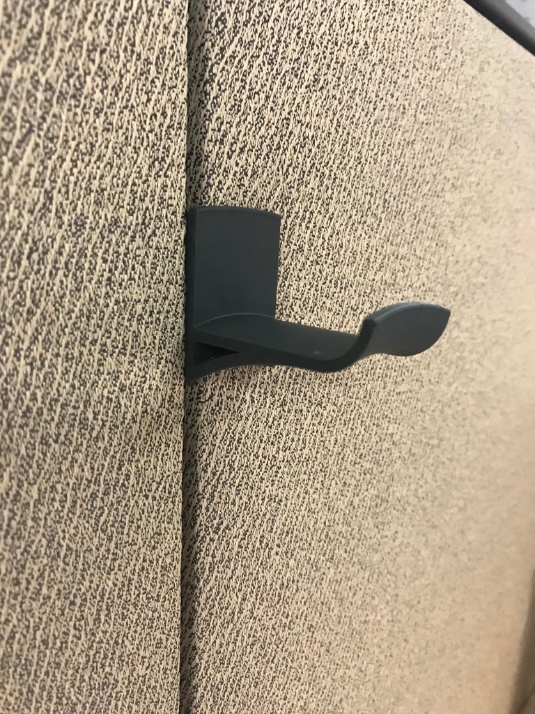 Cubicle Headphone Hook