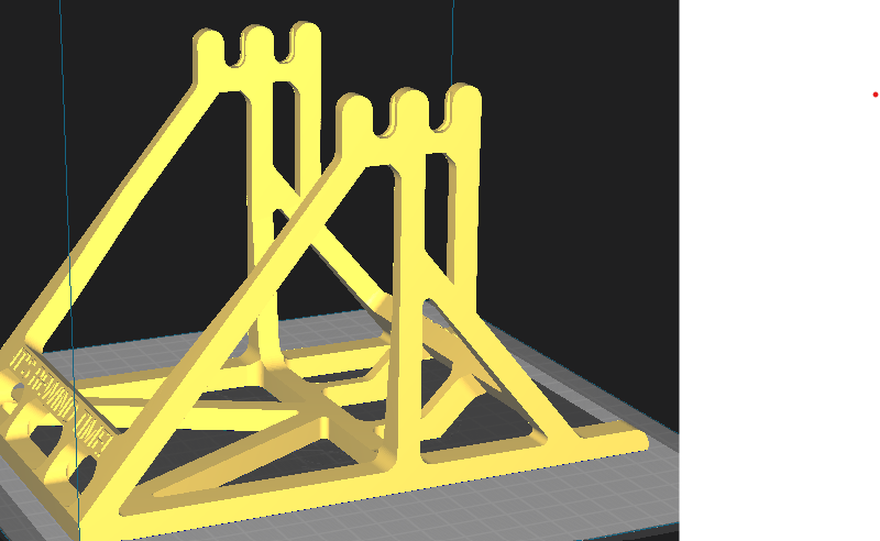 Double_notch_Stand_v3.3 3D model thumbnail