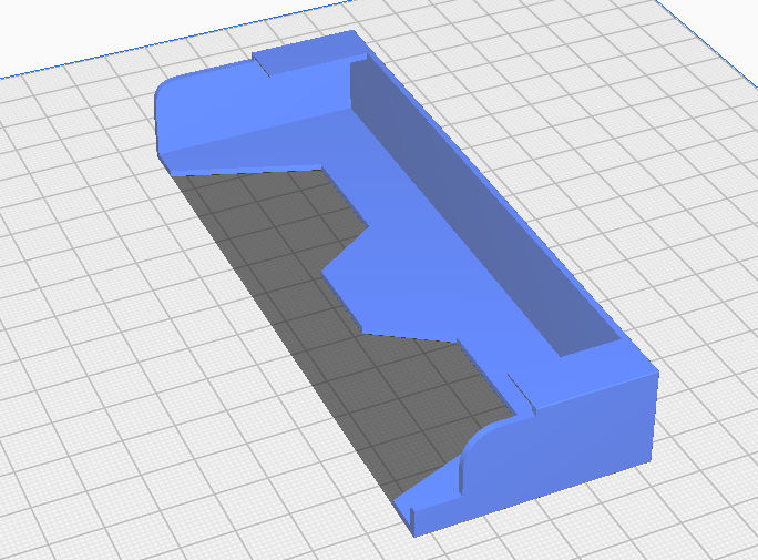 External HDD holder for TV