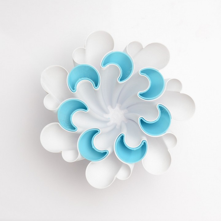 Clover Vase (multi-part vase mode print!)