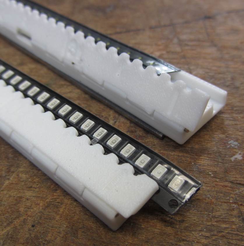 SMD surface mount tape holder for manual assembly by mikeselectricstuff