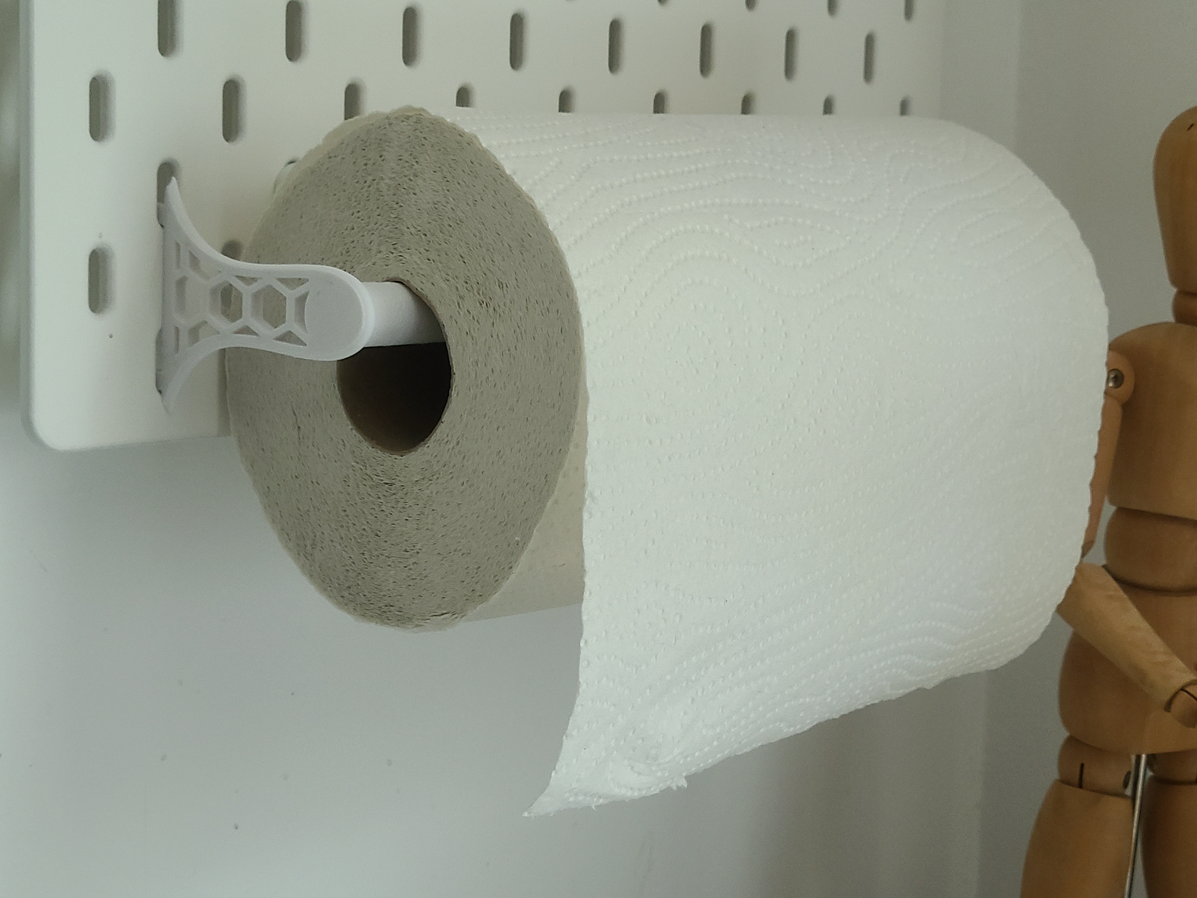 SKADIS roll holder & hanger for tapes or wrapping paper - REMIX for larger rolls
