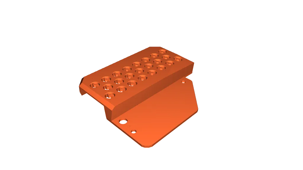 Ultimate Hacking Keyboard (UHK) wrist rest by Felixoid | Download