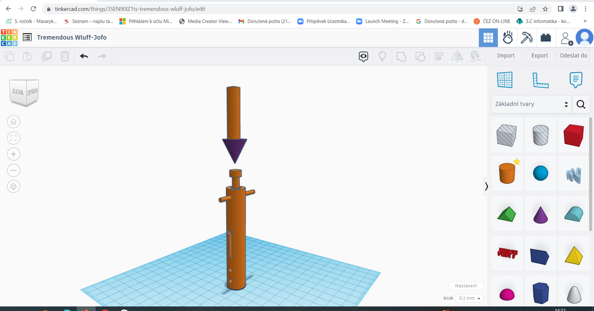 spring gun by Kubík33213 Download free STL model