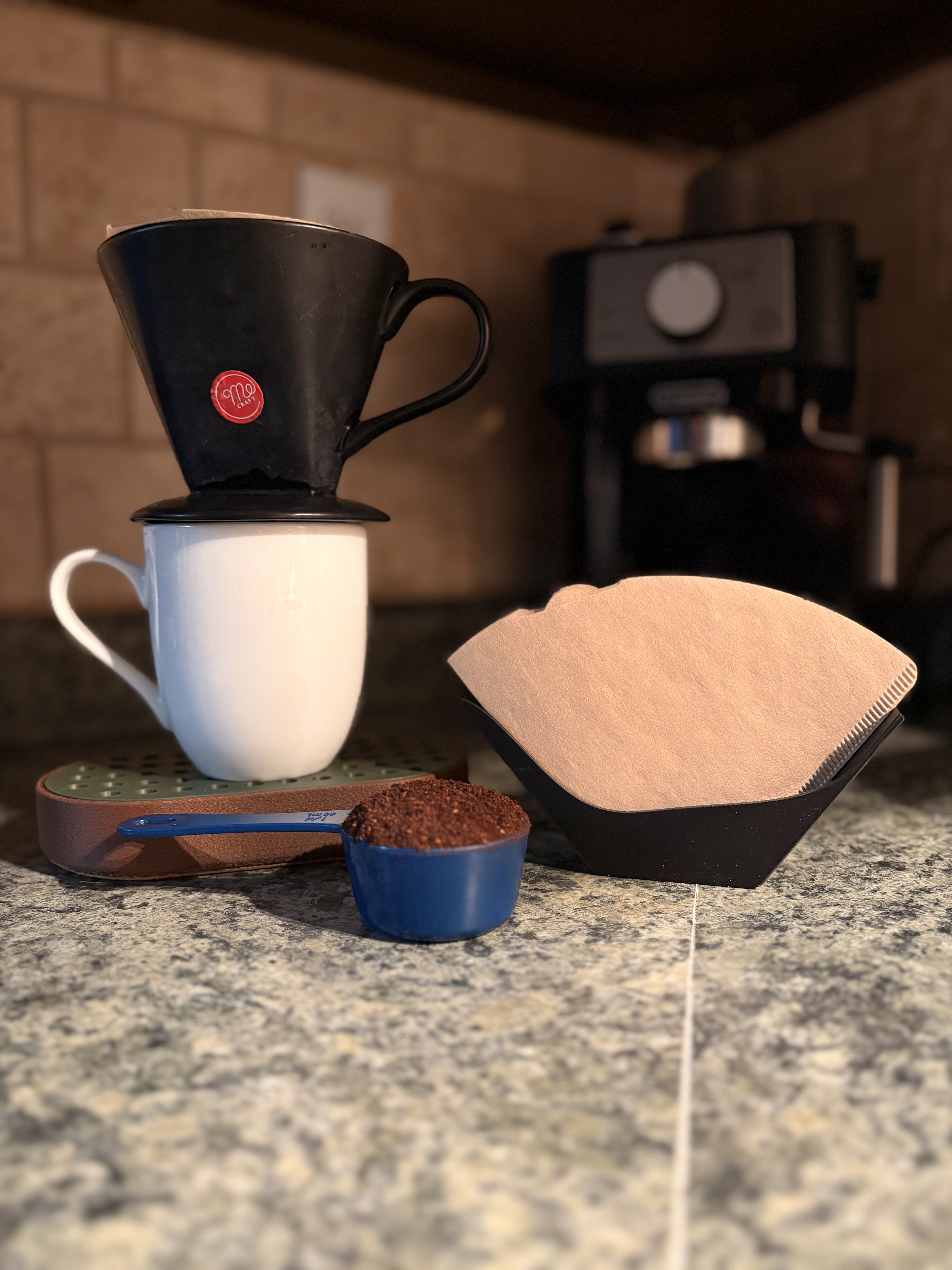 Abstract no. 2 Coffee Filter Holder