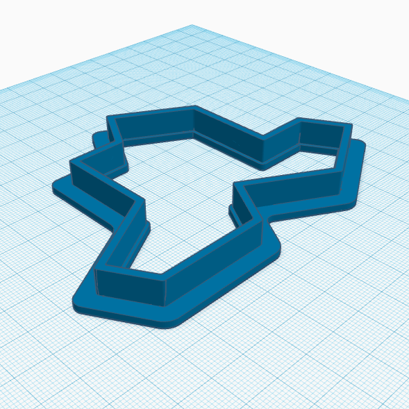 Miniatura 2 do modelo 3D Einstein tile cookie cutter