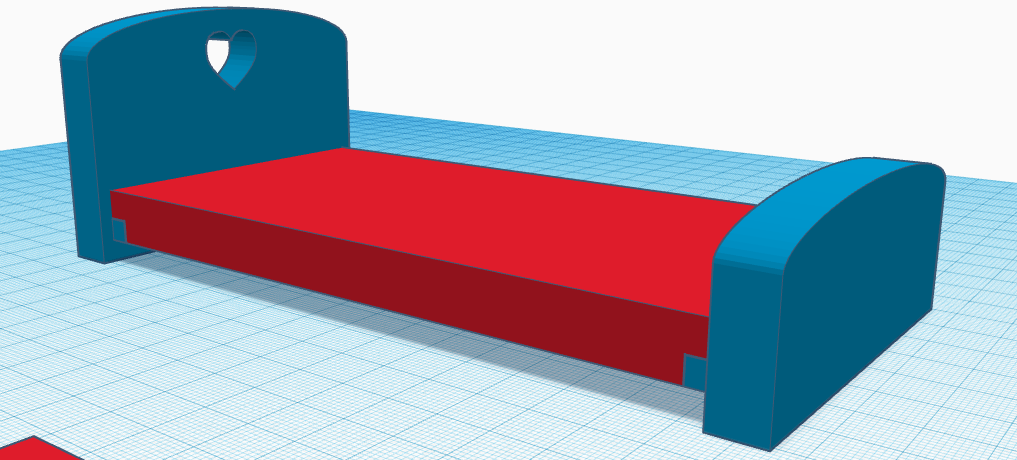 Simple Doll bed