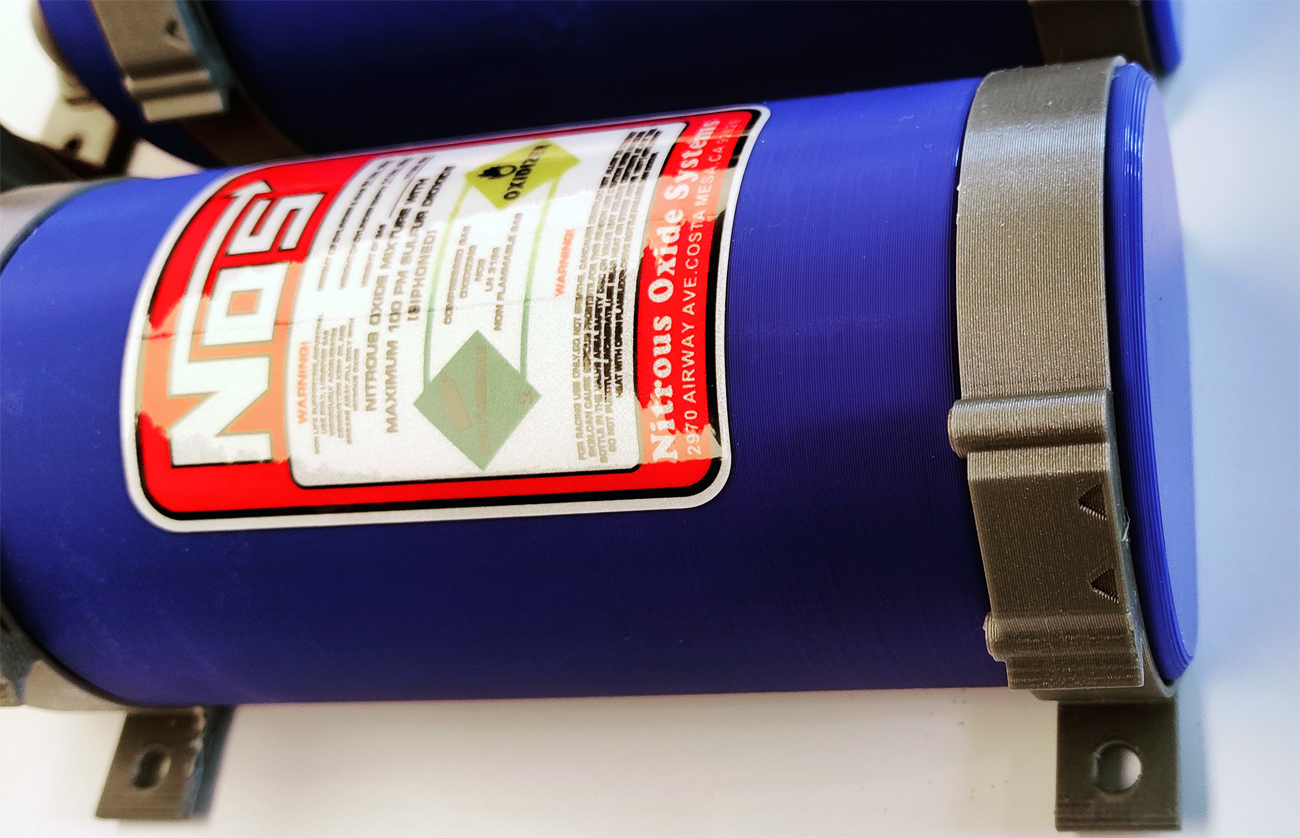 Dual bottle NOS system by Poulpi Download free STL model