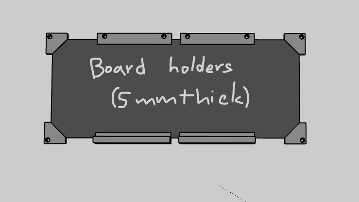 Holders for board