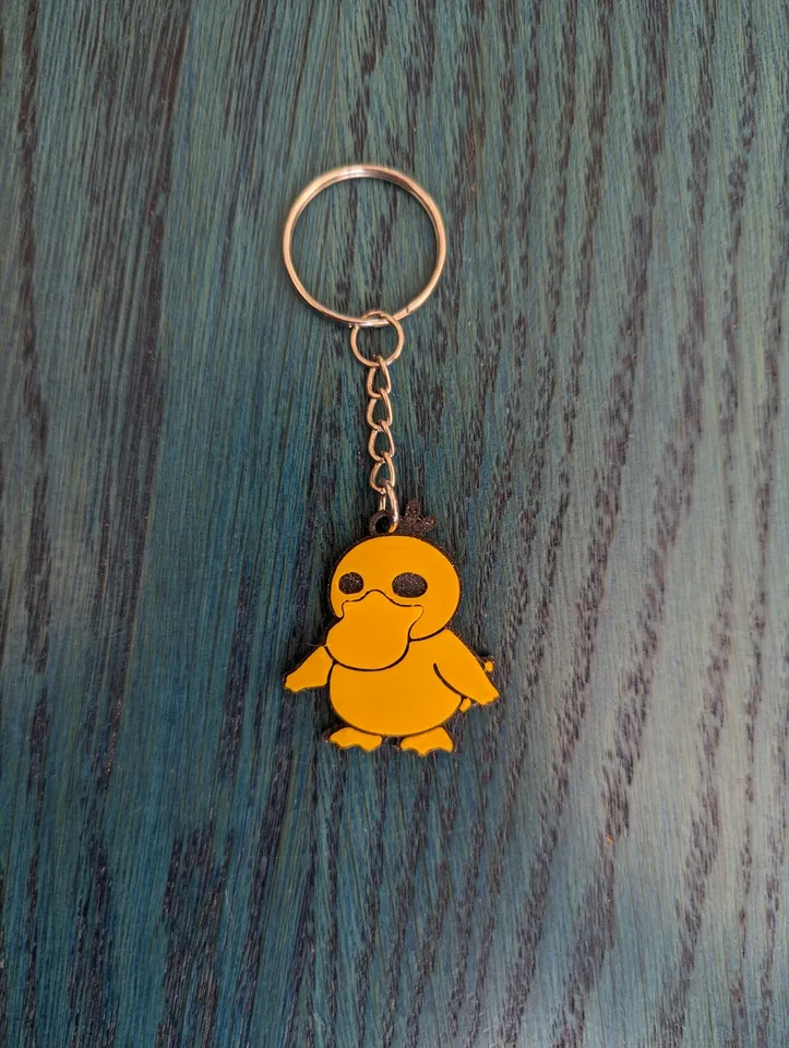 STL file PIKACHU MEME KEYCHAIN KEYCHAIN KEYCHAIN POKEMON 🗝️・3D