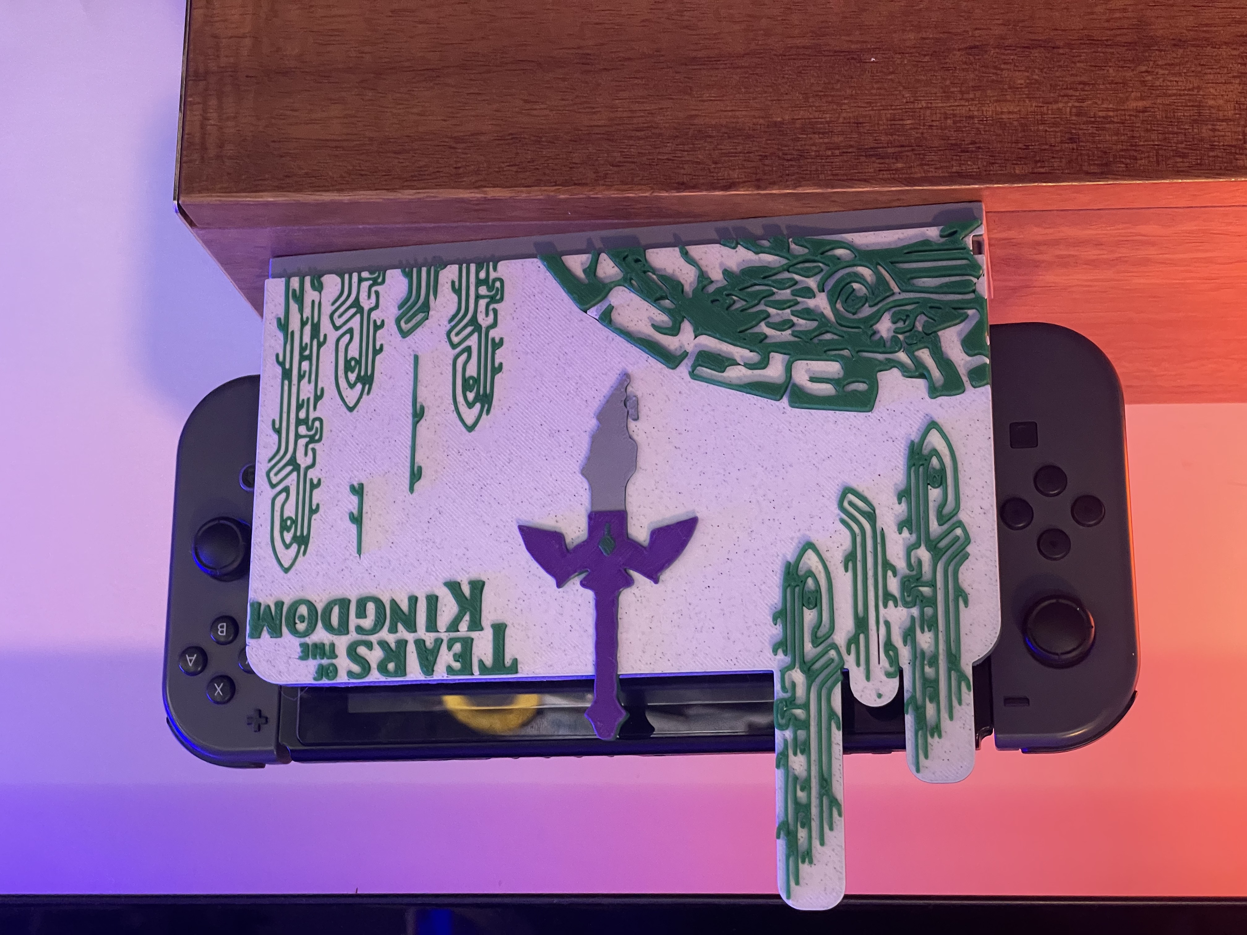 Tears of the Kingdom Switch Dock Cover