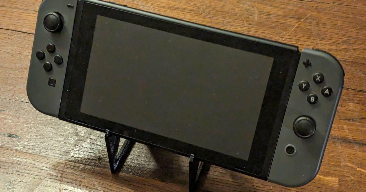 Nintendo Switch / Tablet folding stand by Félix | Download free STL ...