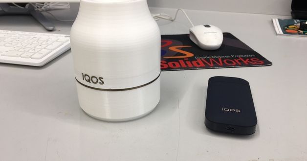 IQOS popelník / IQOS ashtray by Maverick28, Download free STL model