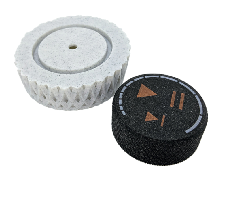 Media Control Volume Knob Knurled Knob Von POLEASY Impression 3D media-control-volume-knob-knurled-knob-von-poleasy-impression-3d
