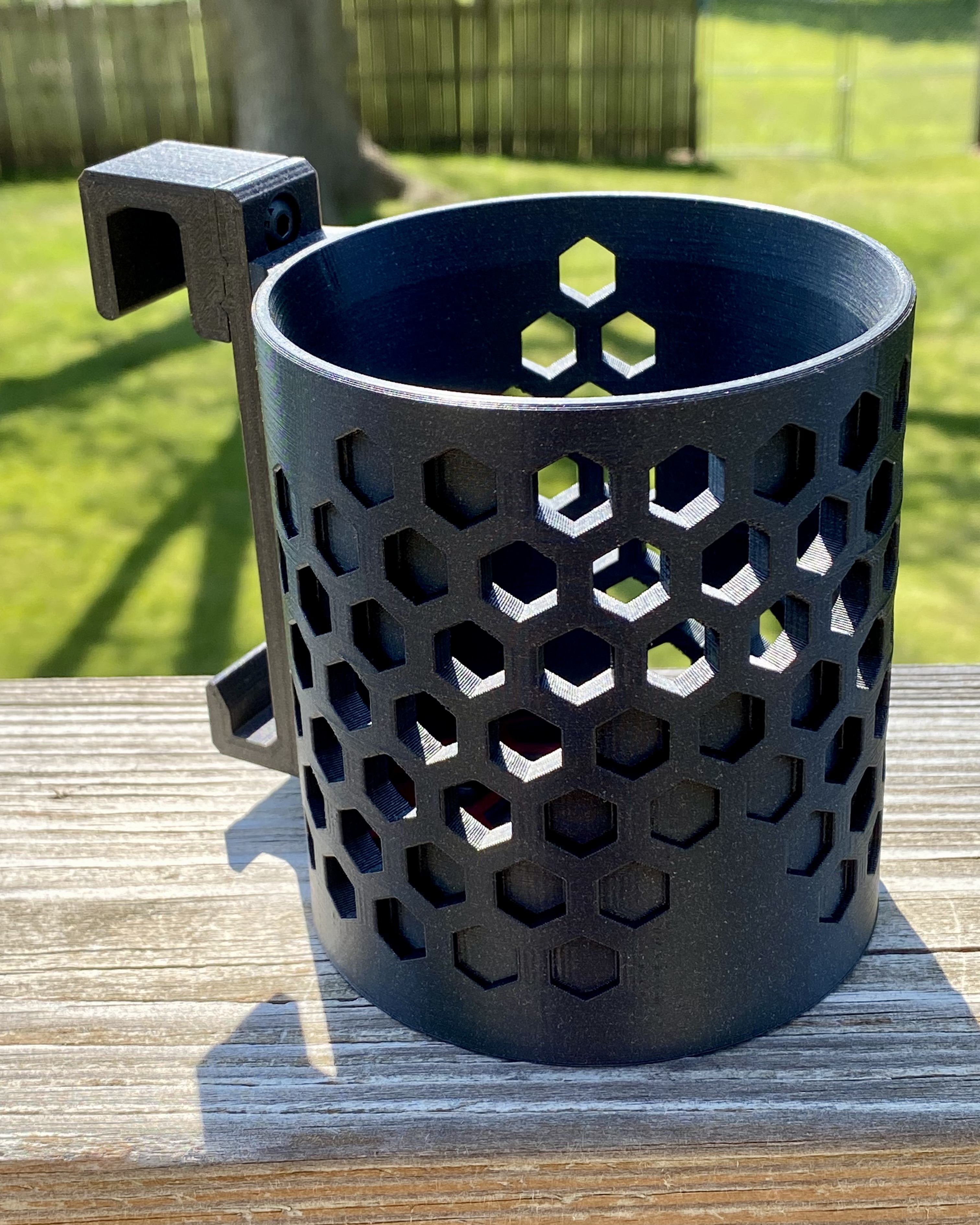 Clamp-On Cup Holder