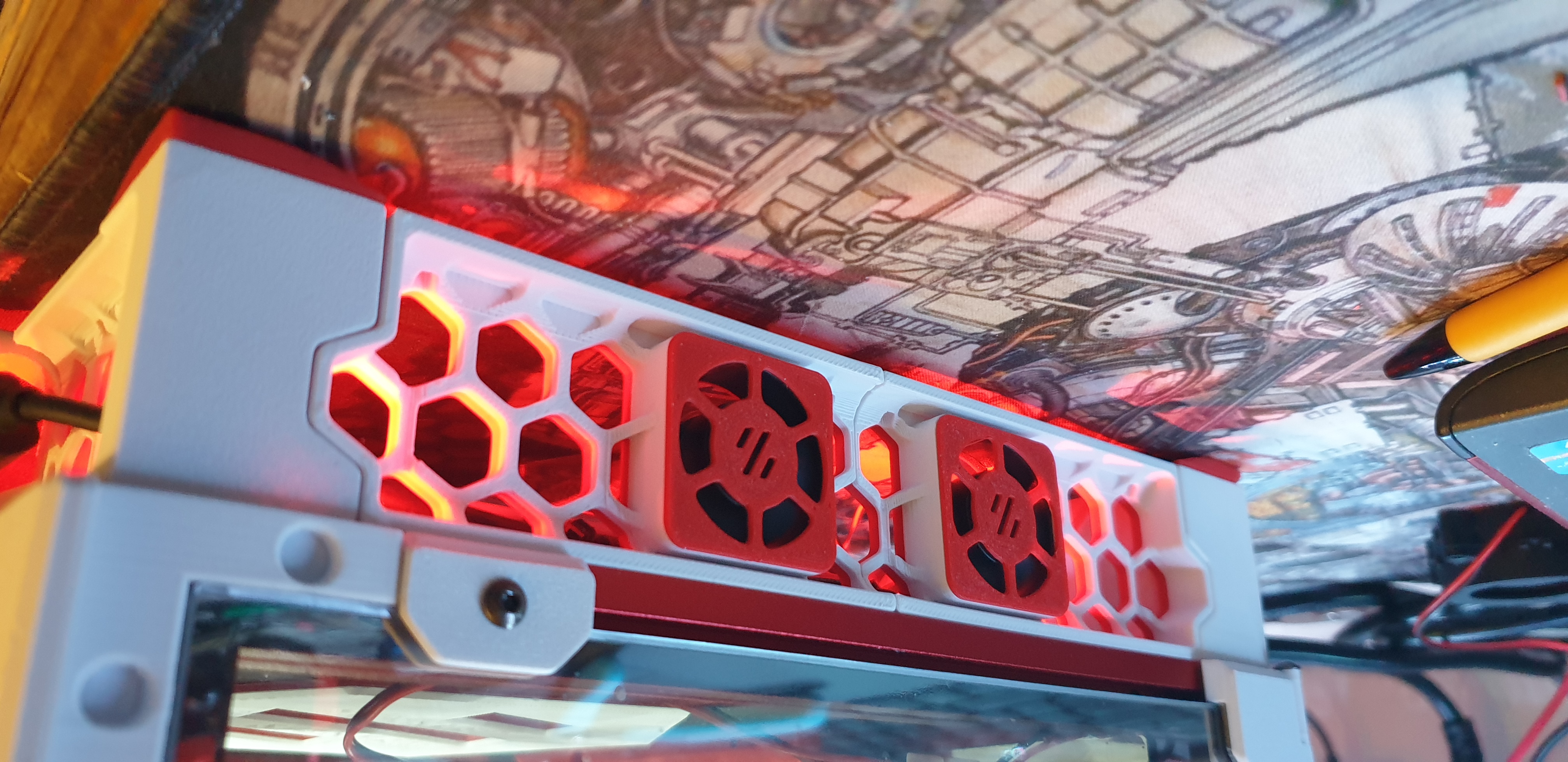 Voron V0.2 R1 Skirt Fans UPDATED