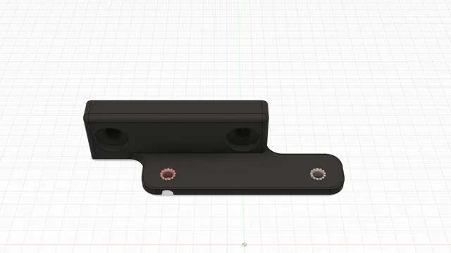 Enderwire/Switchwire mount for Alternative Keybak with Voron size inserts