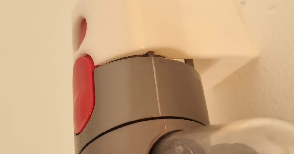 Dyson v15 Slim accesory wall mount by Luis Angel Castro Download free