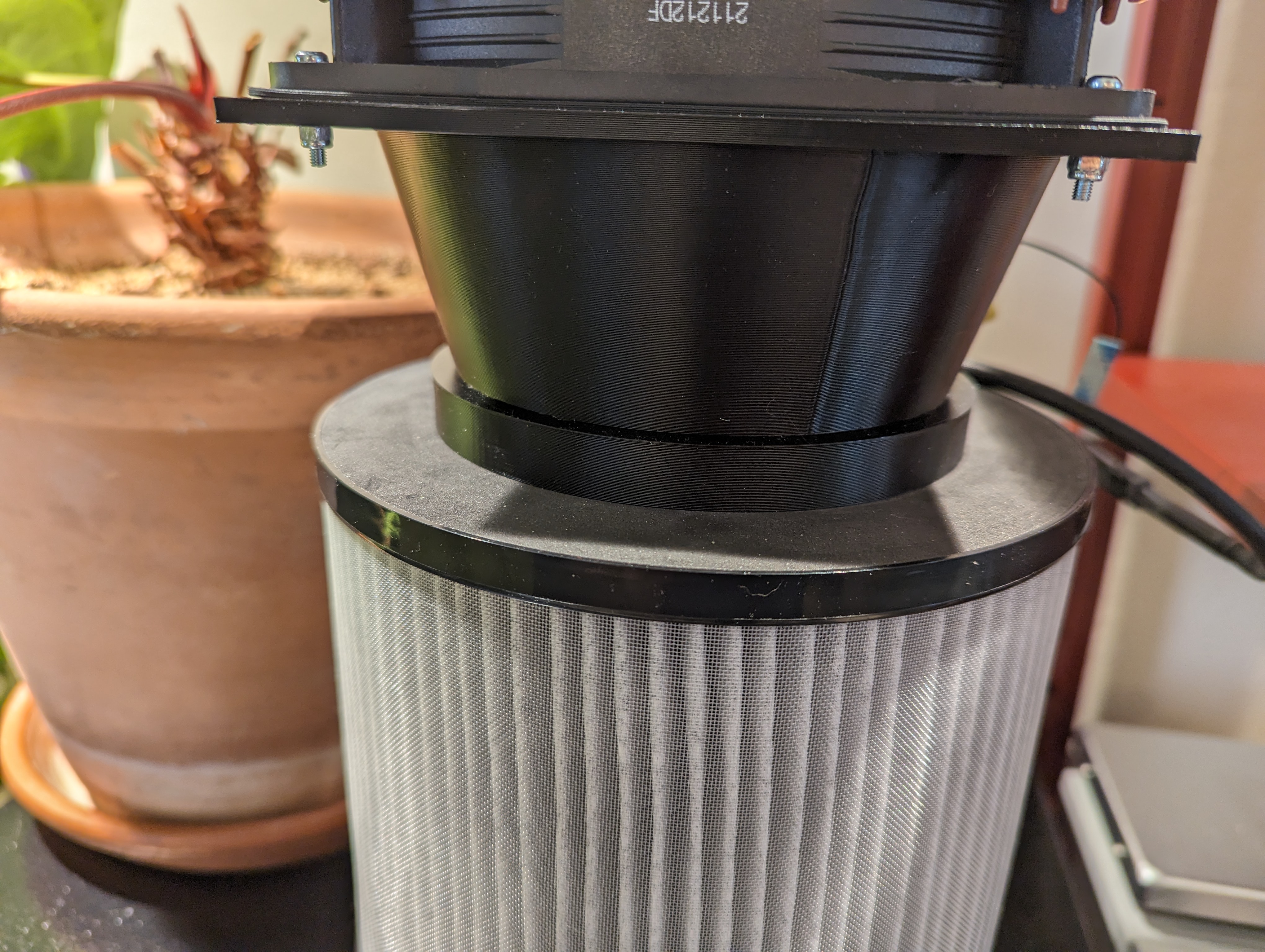 Compression Ring For Air Purifier v2 by JOATZ