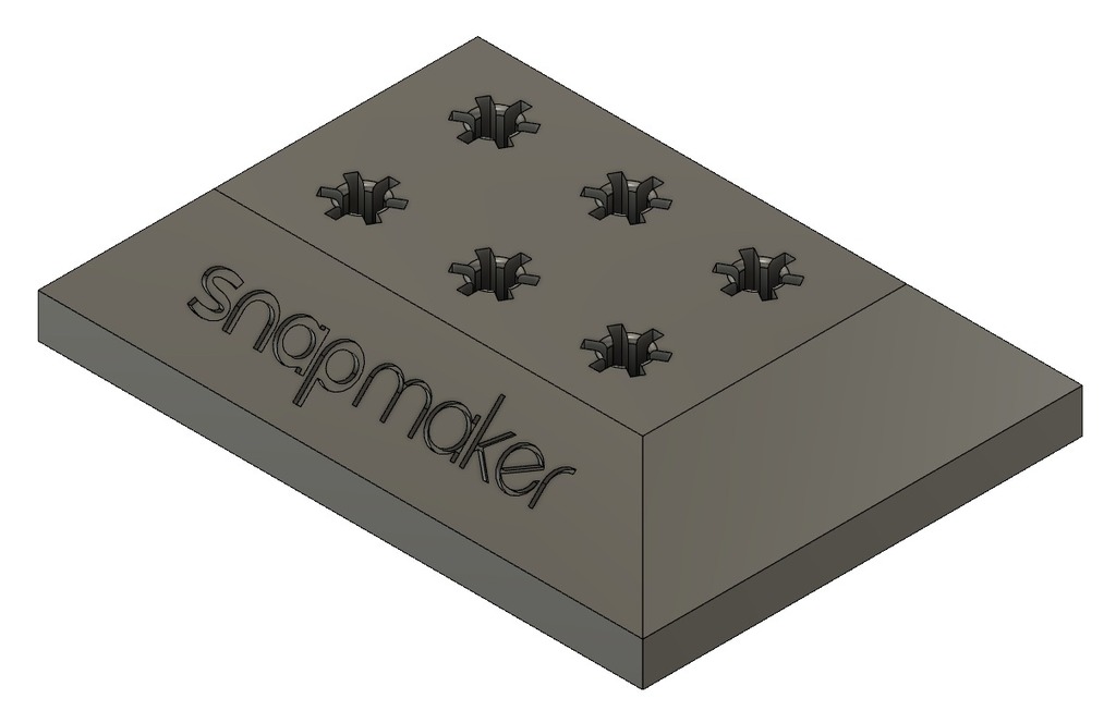 Miniatura 4 do modelo 3D Snapmaker BitBlock/BitBase