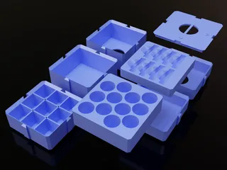 Stackable storage by CdR | Download free STL model | Printables.com