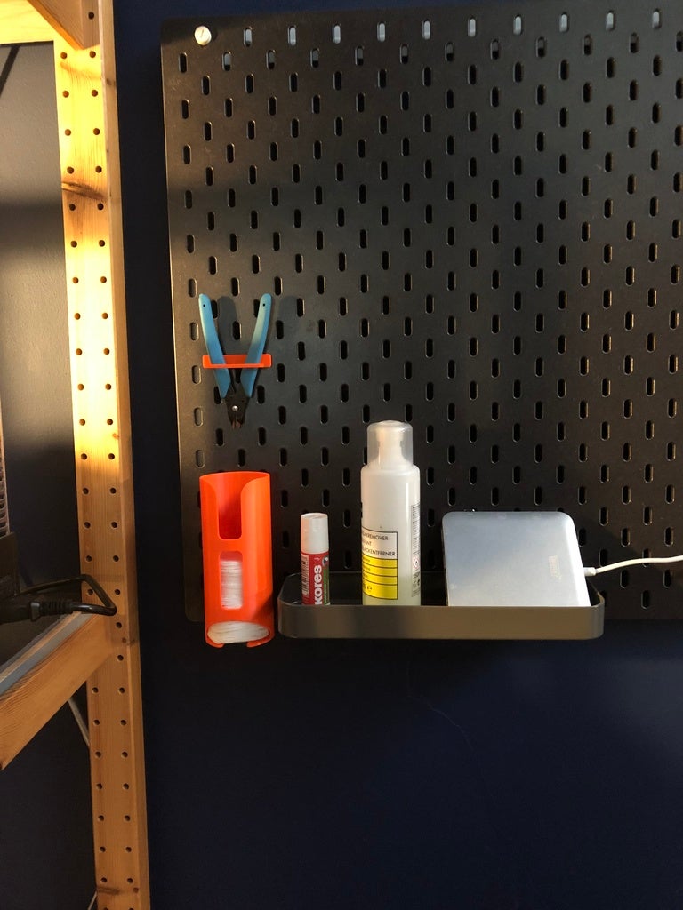 IKEA SKÅDIS cotton pads dispenser