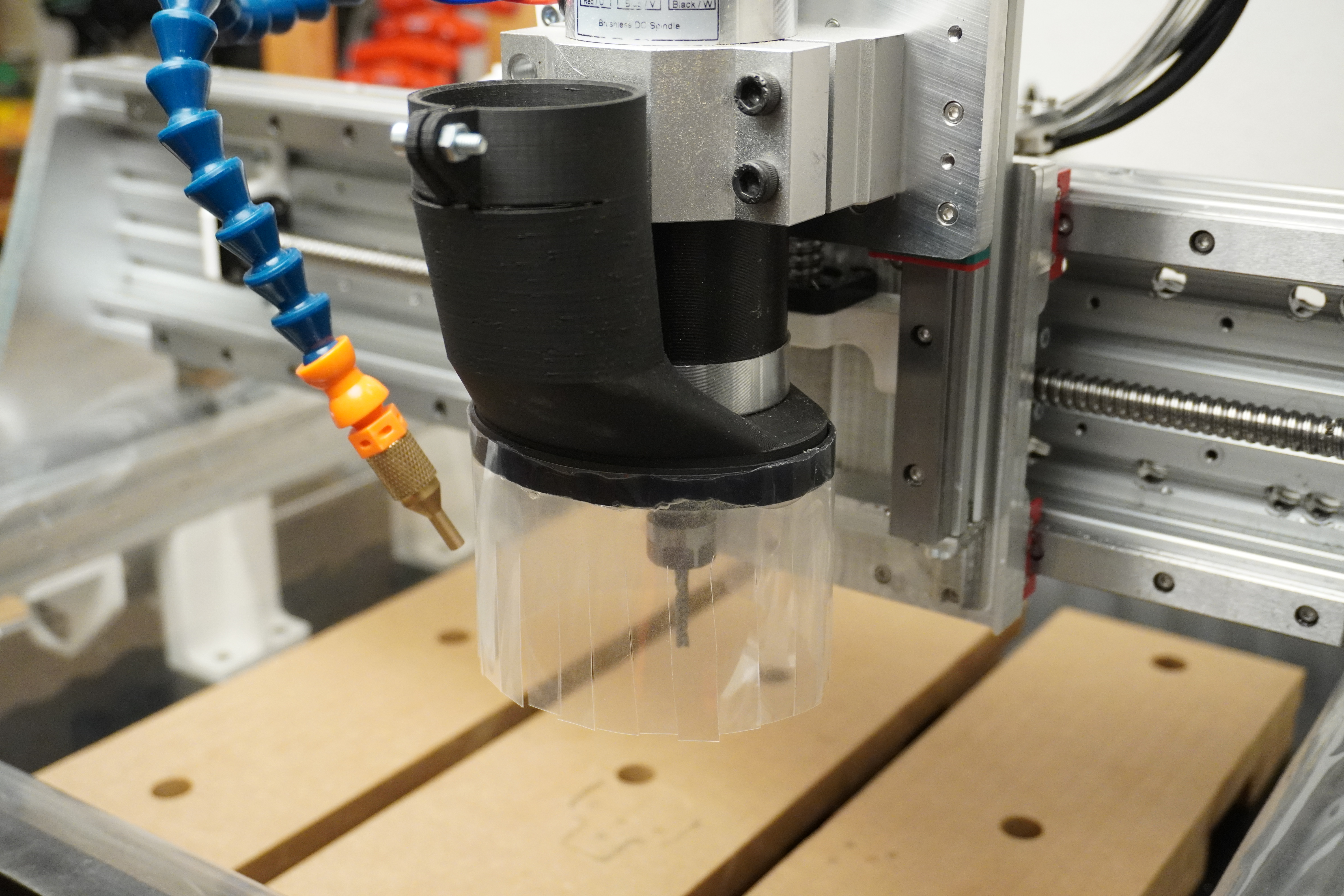 500w spindel Dust Shoe