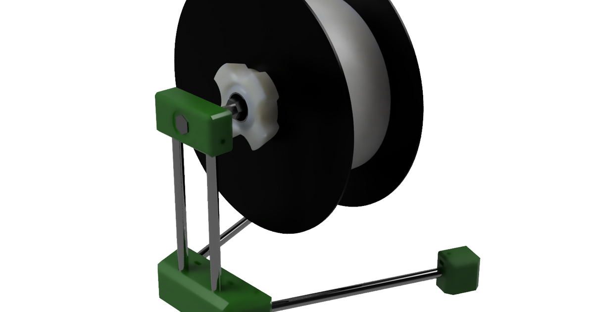 Universal Tabletop Spool Holder by Vladislav Nikonov | Download free ...