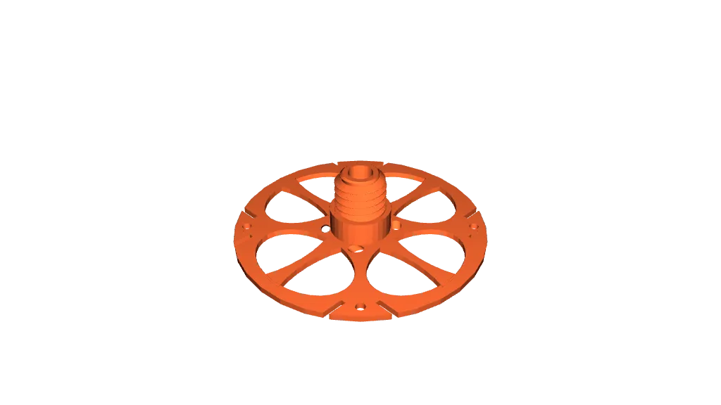Paracord Spool by echomirage, Download free STL model