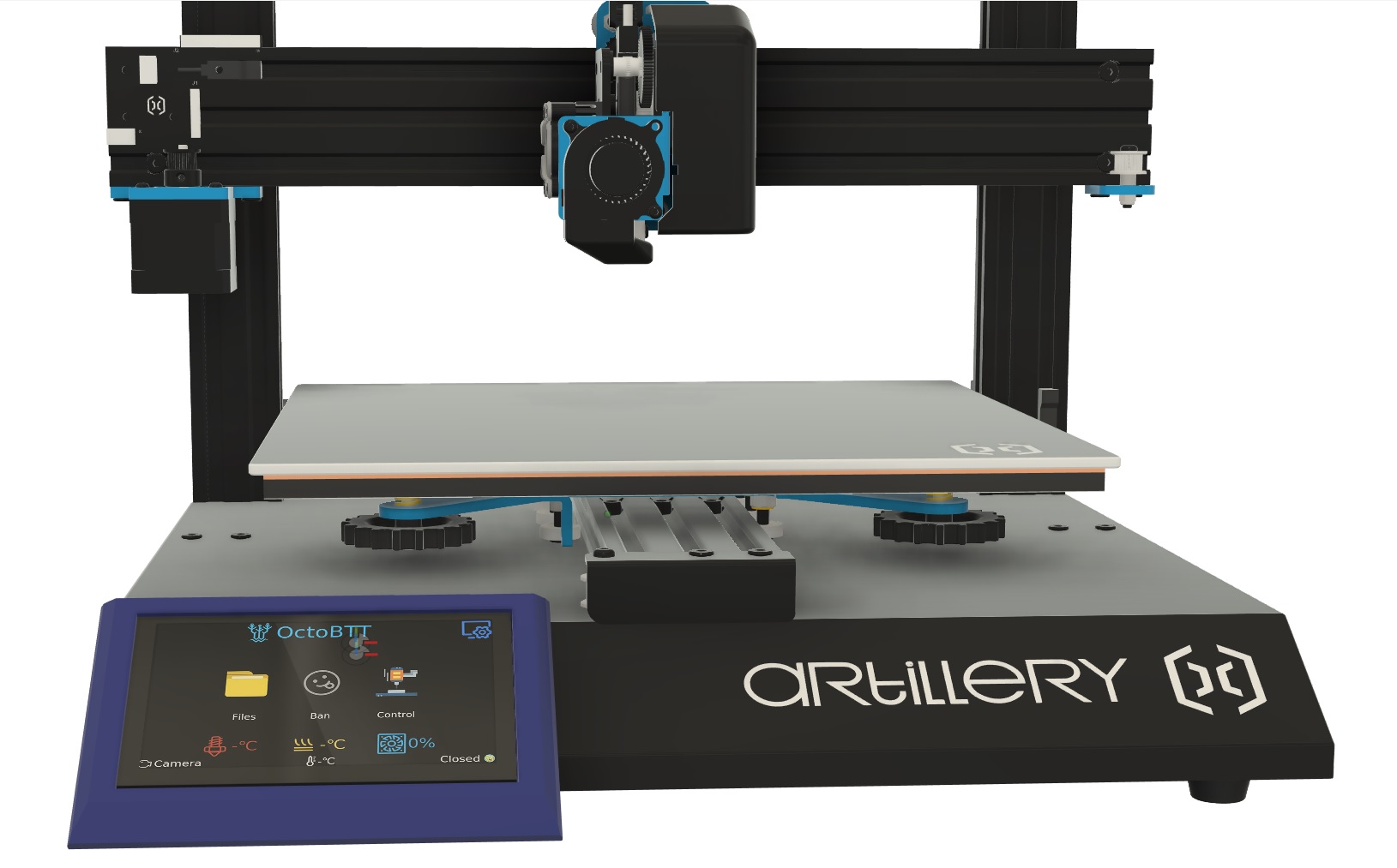 Artillery Sidewinder X1 TFT Display 5 Inch for Raspberry (Klipper/Octoprint) and so on.