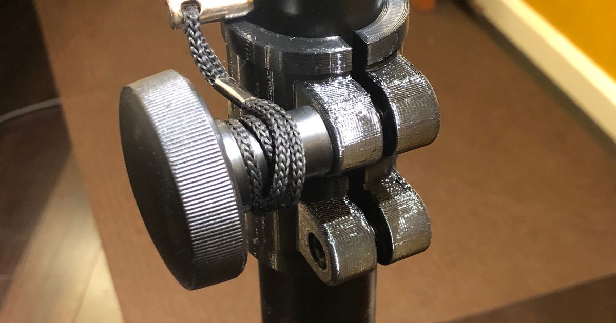 ProLine LST2BK Speaker Stand Clamp by jrsone Download free STL model