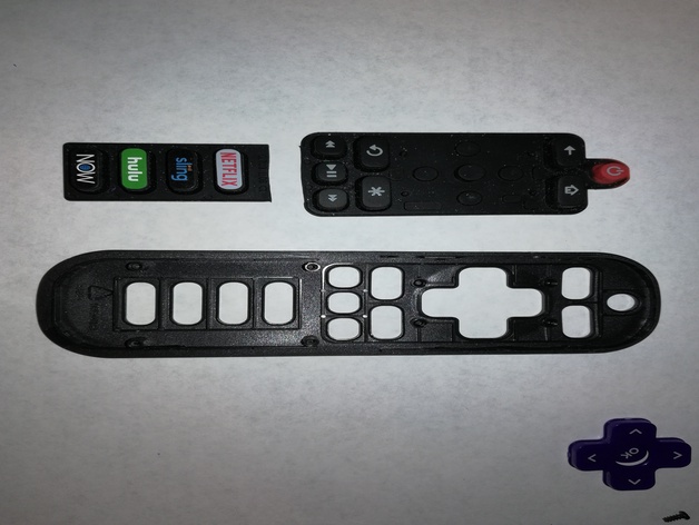 Miniatura 4 do modelo 3D Roku Remote Button Delete