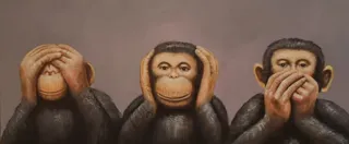 Abes No See No Hear No Speak/HueForge