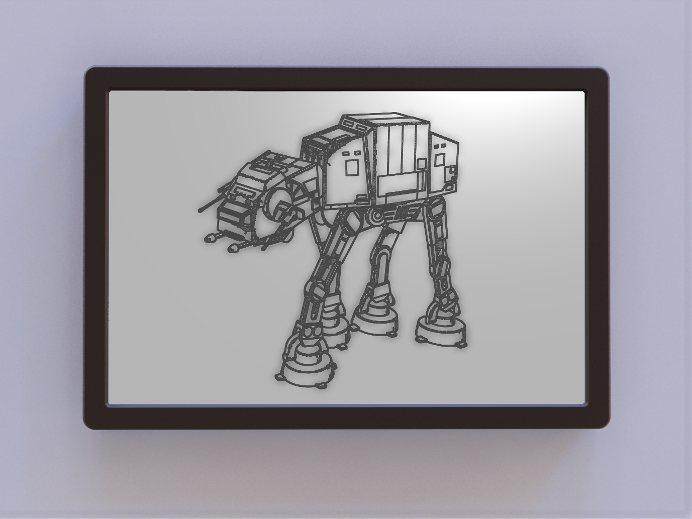 Star Wars AT-AT Patent Art