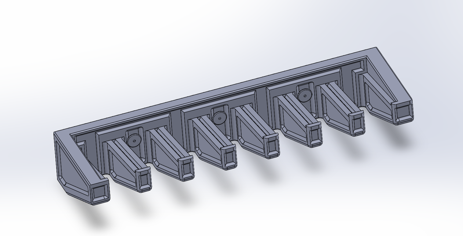 Hot air gun clip on stand with a magnet by Ravenwreck, Download free STL  model