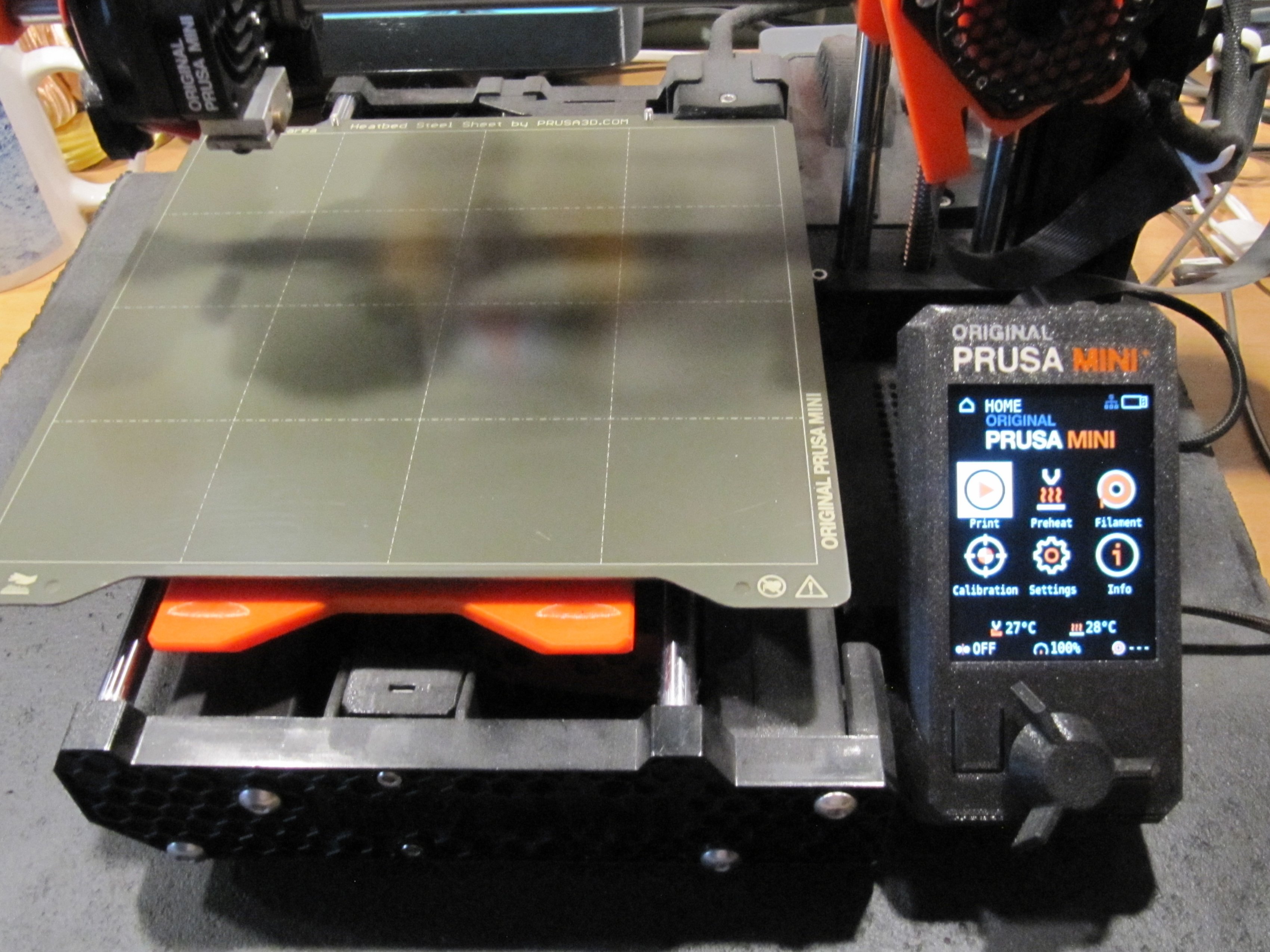 MK4 Style LCD cover for Original Prusa Mini/Mini+