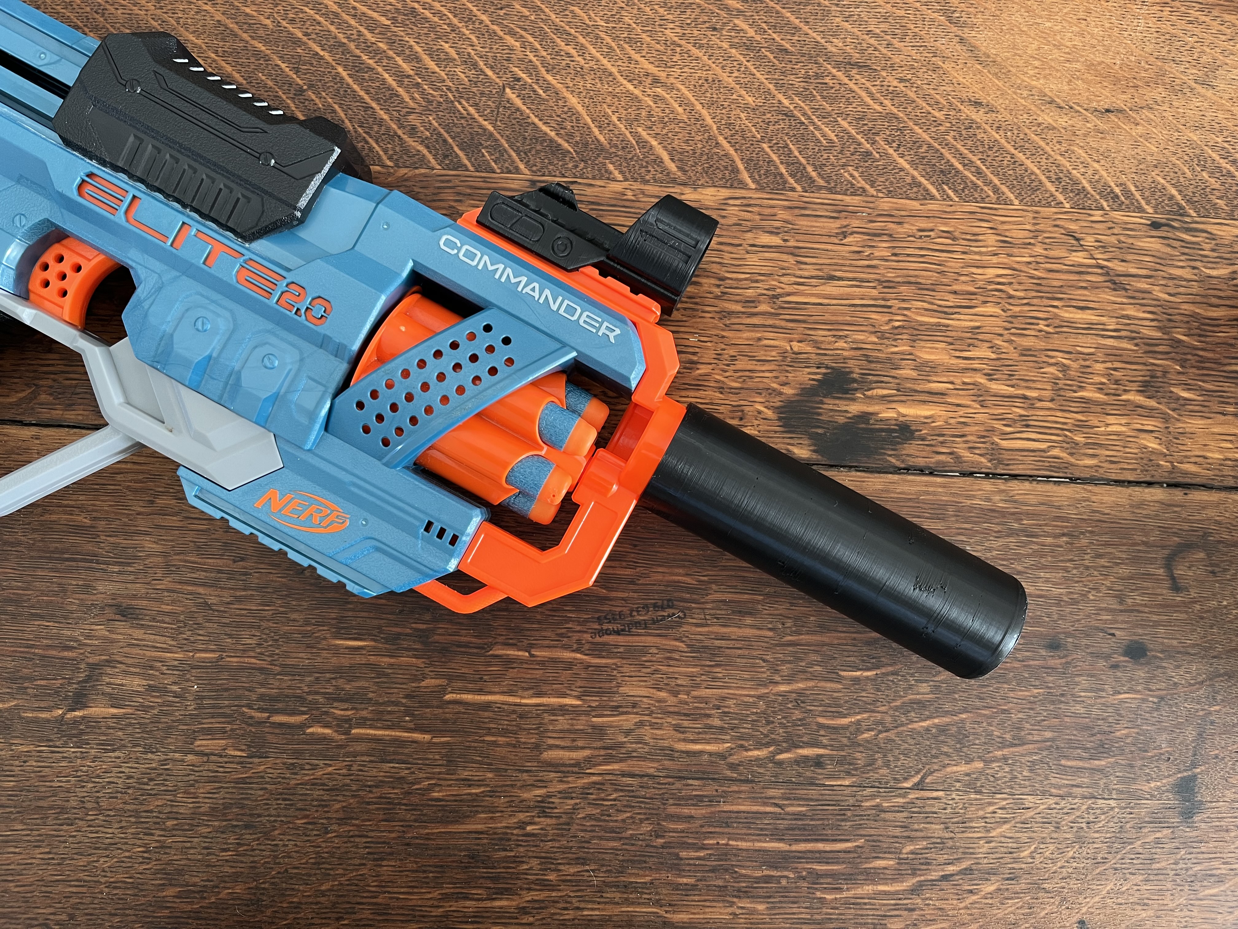 Simple Nerf barrel extension