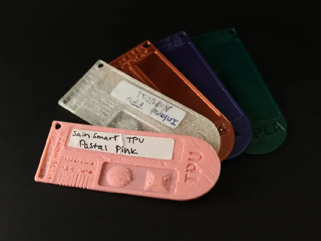 Filament Sample Cards
