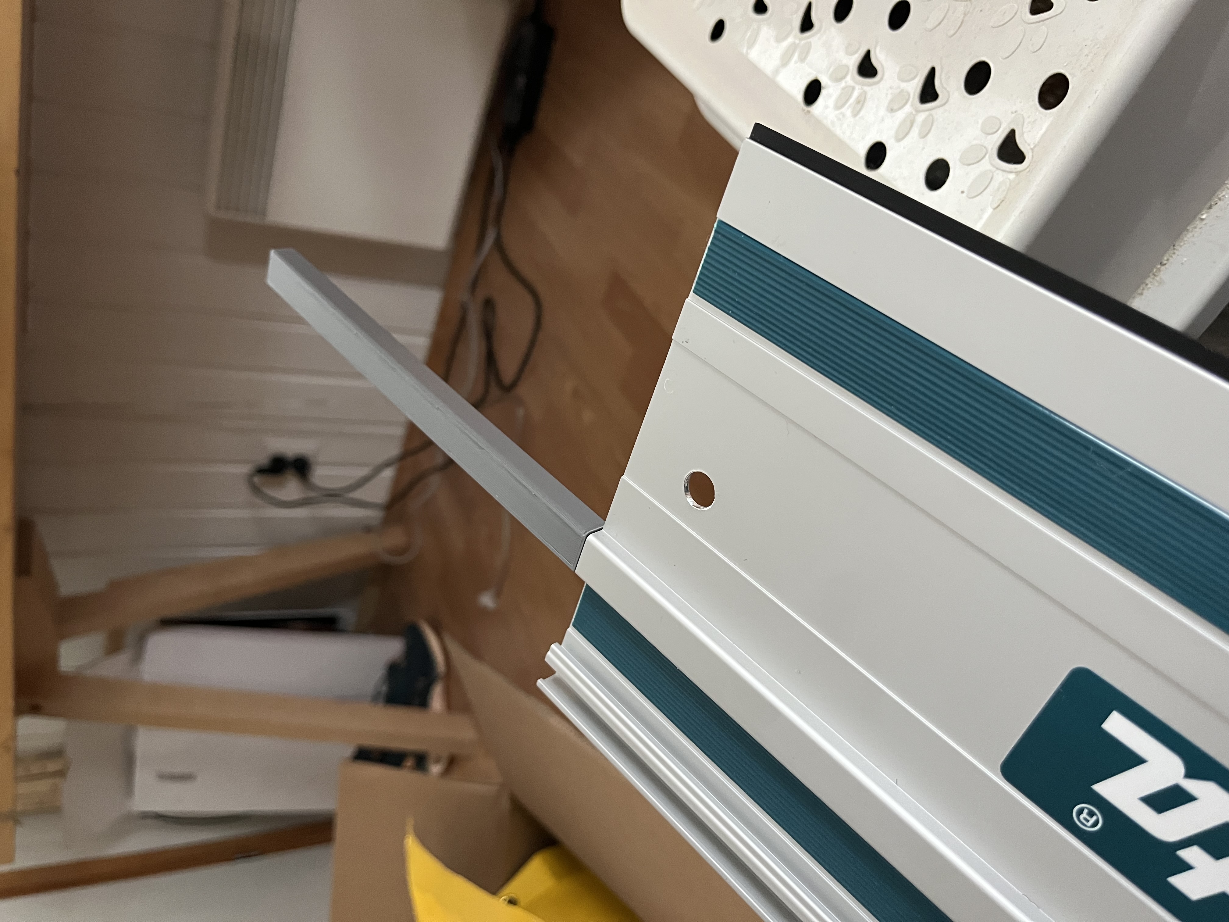 Makita track saw track extension
