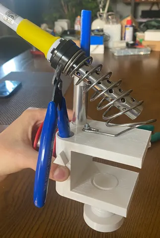 Solder Gun Desk Clamp